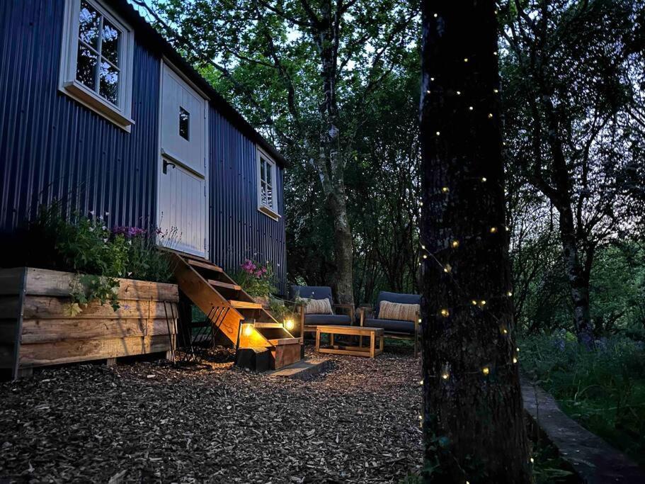Cornwall Woodland Shepherd's Hut - Dennis Hut Apartment